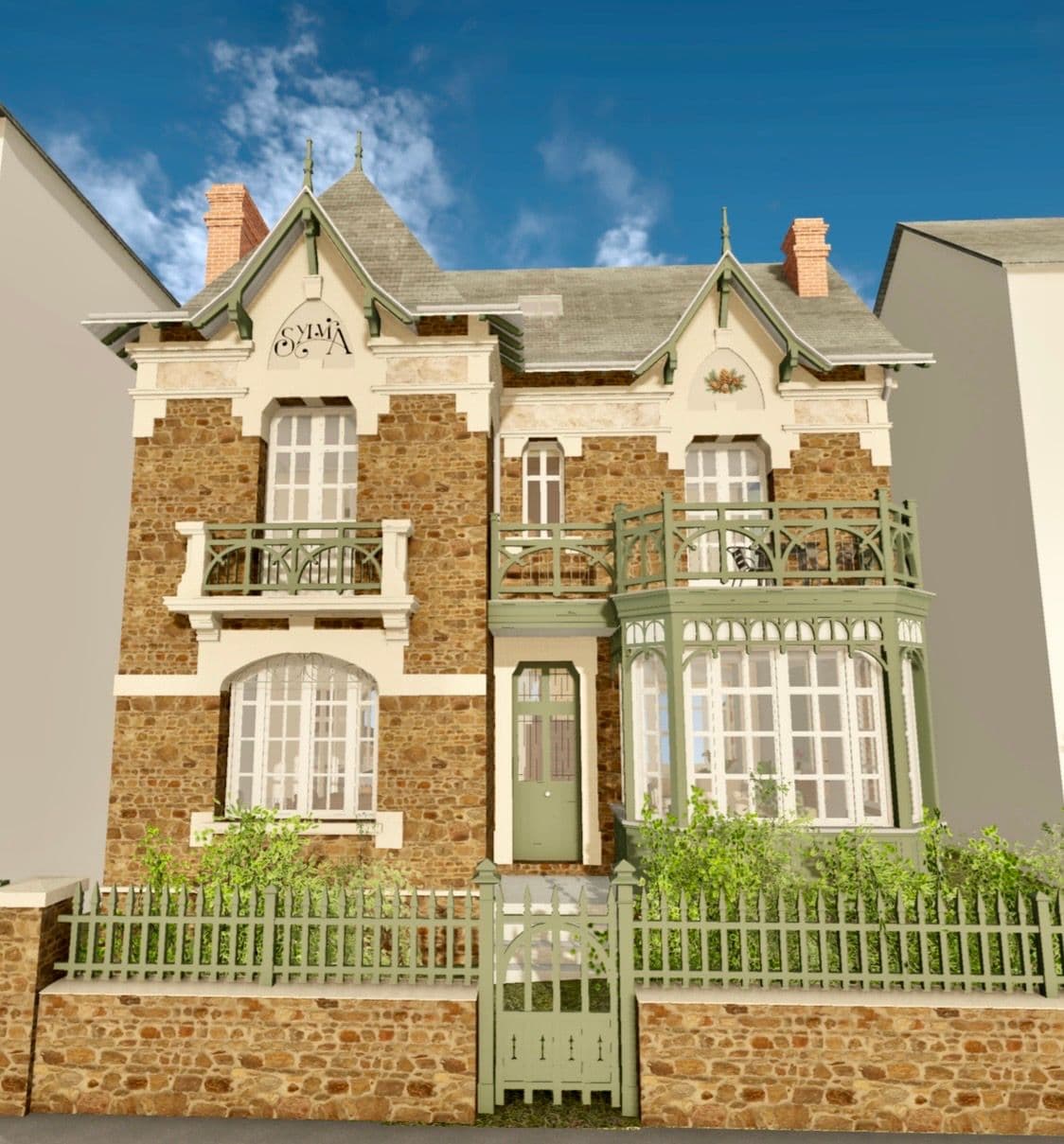 Villa balnéaire XXe à La Baule